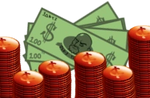 +$300,000