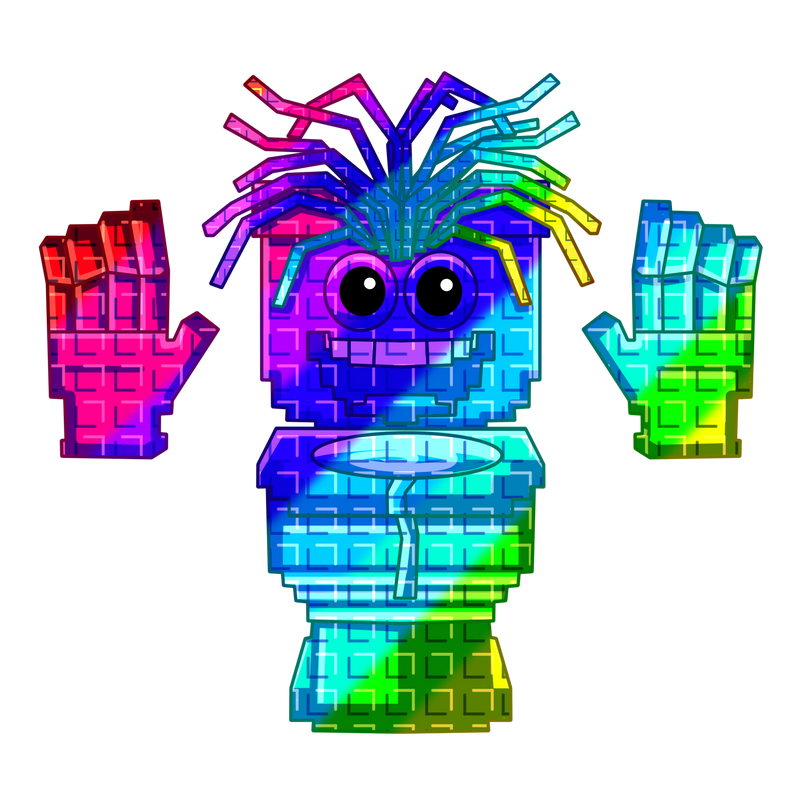 Spaghetti Tualetti (Rainbow)