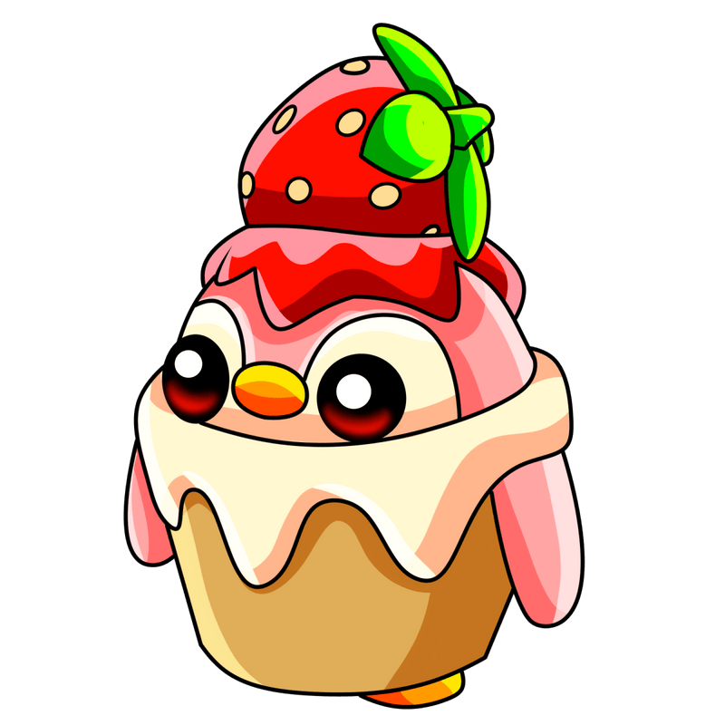 Strawberry Penguin